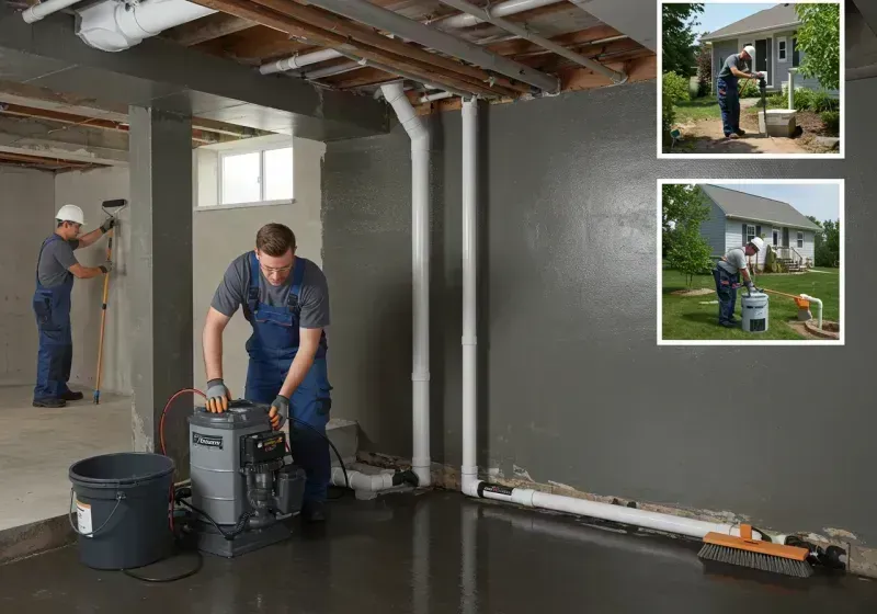 Basement Waterproofing and Flood Prevention process in Cape May Court House, NJ